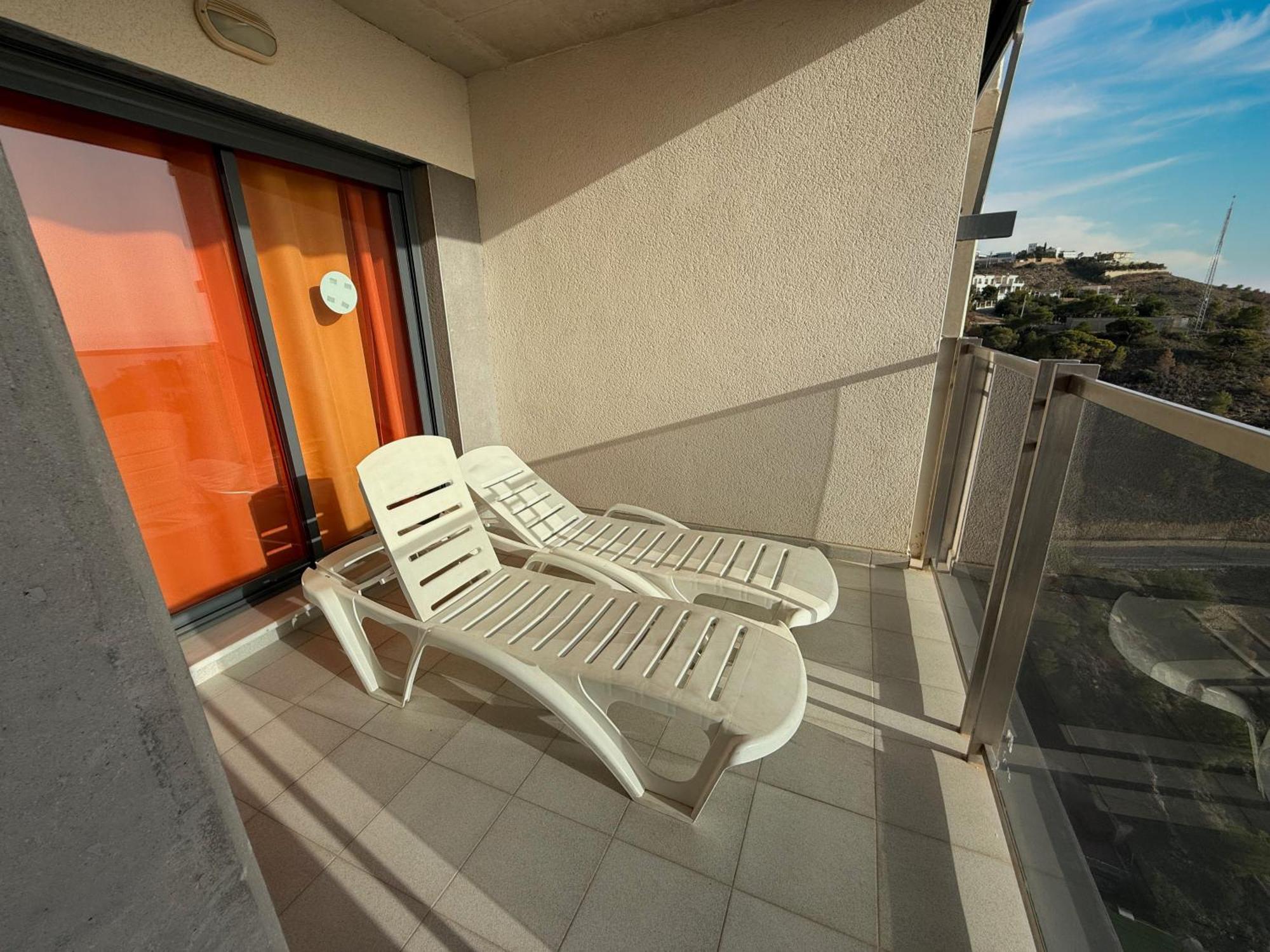Beautiful Apartment Near Beach With Panoramic Sea-View Benidorm Bagian luar foto