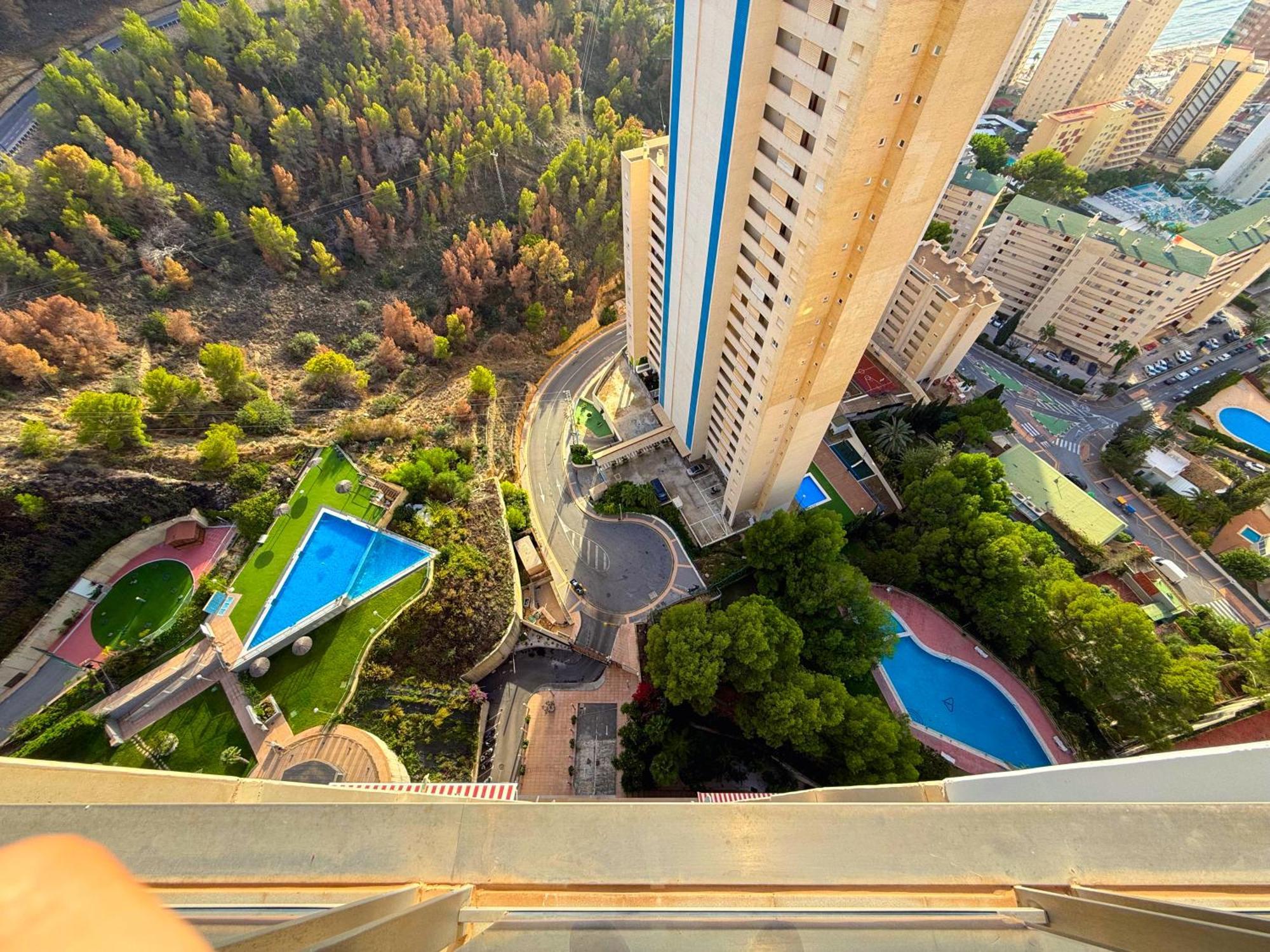 Beautiful Apartment Near Beach With Panoramic Sea-View Benidorm Bagian luar foto