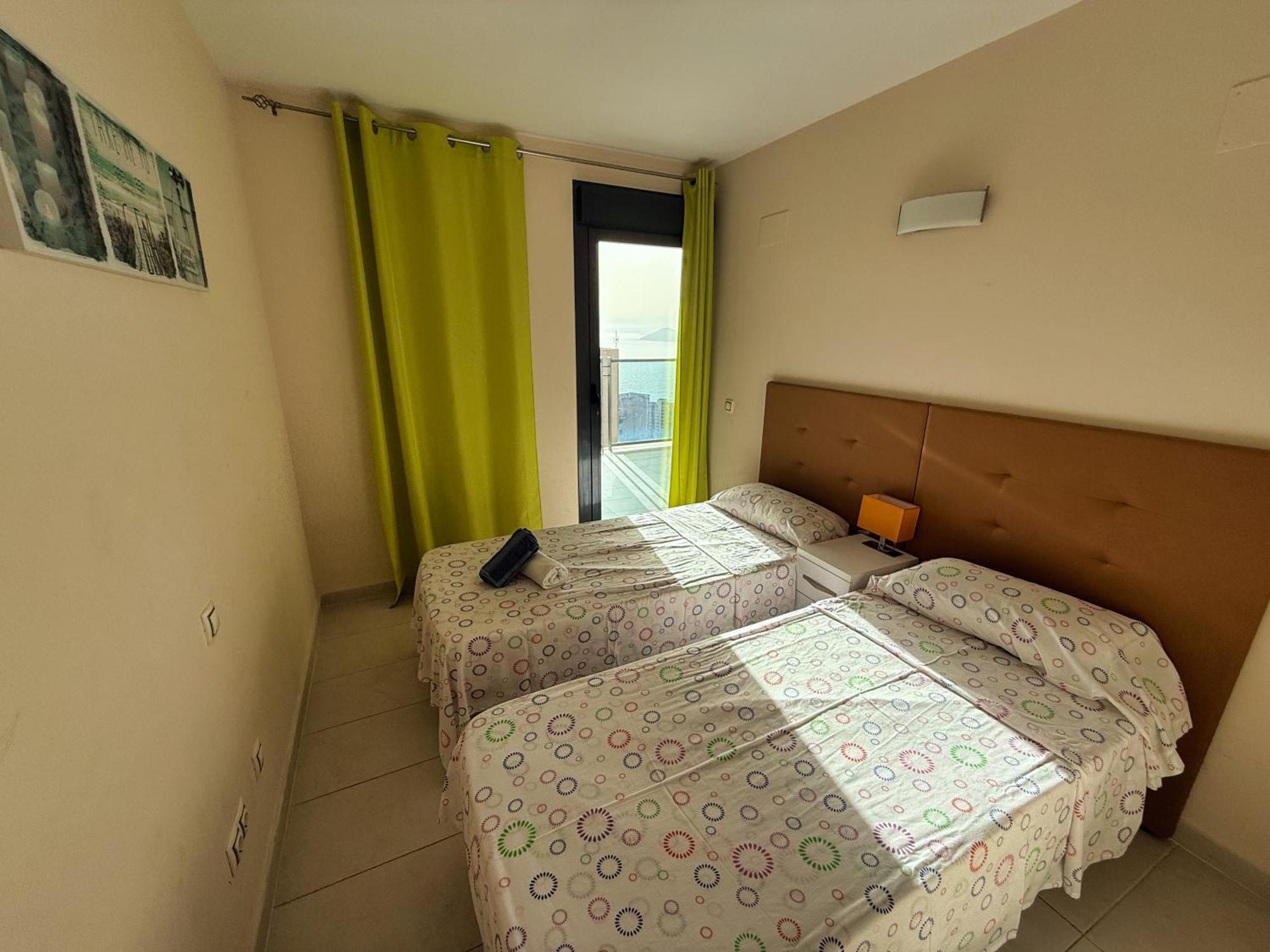 Beautiful Apartment Near Beach With Panoramic Sea-View Benidorm Bagian luar foto